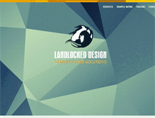 Tablet Screenshot of landlockeddesign.com